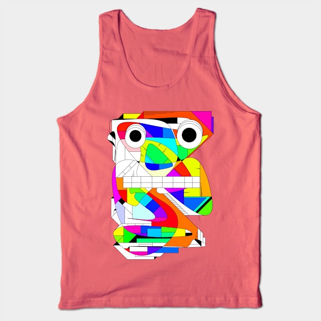 Mask Of Quintana Tank Top by albertocarlosmontana